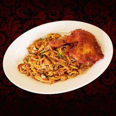 Mee + Kway Teow Goreng Ayam